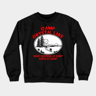 Camp Crystal Lake - Horror Movie Scene Crewneck Sweatshirt